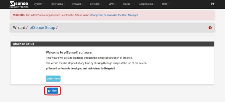 Step-by-step how to install a pfSense 2.6 firewall server