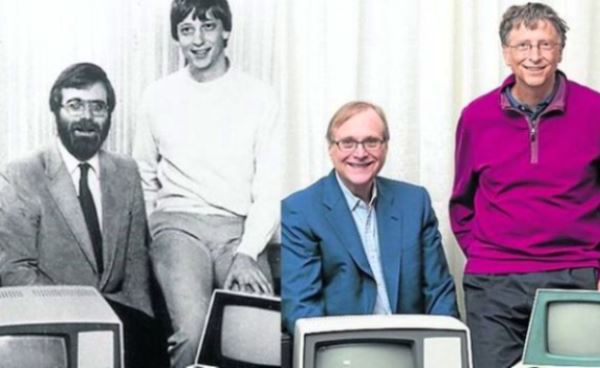 Bill Gates y Paul Allen: Fundadores de Microsoft Windows
