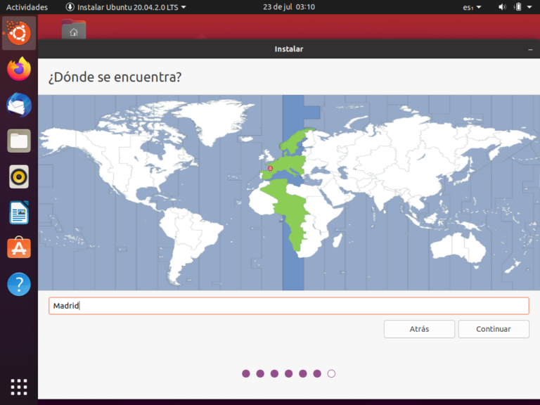 Instalación de GNU Linux Ubuntu 20.04 desde cero paso a paso | Universo ...