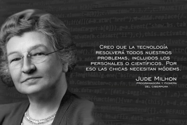 Jude “St. Jude” Milhon, programmer and hacker-culture activist